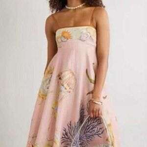 ZIMMERMAN Floral Ruffled Dress